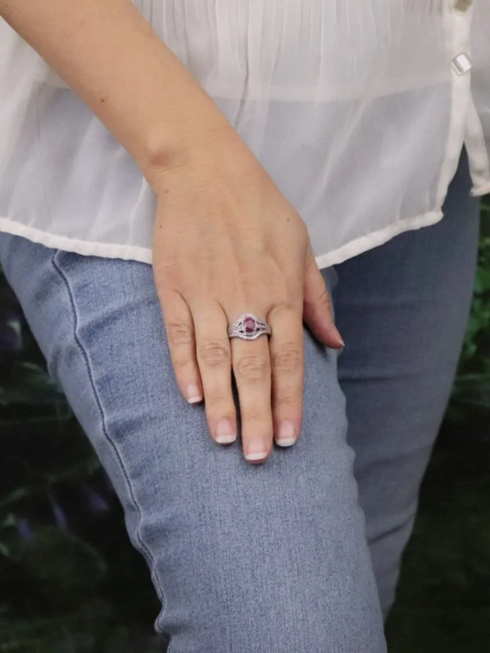 Unbranded sterling silver